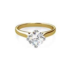 Constance yellow gold diamond engagement ring