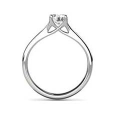Lucia diamond solitaire ring