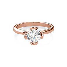 Endellion rose gold engagement ring