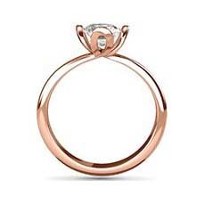 Endellion rose gold engagement ring