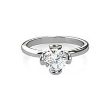 Endellion platinum diamond engagement ring