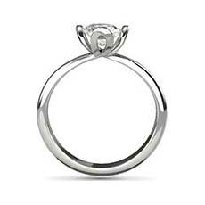 Endellion platinum diamond engagement ring