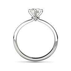 Valentina platinum diamond ring