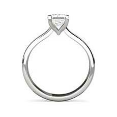 Yolanda square cut diamond ring