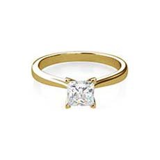 Yolanda yellow gold diamond ring