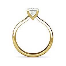 Yolanda yellow gold diamond ring