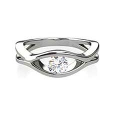 Abigail platinum engagement ring