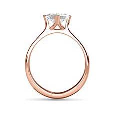 Harriet rose gold engagement ring
