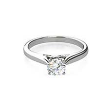 Aurellia diamond cluster engagement ring