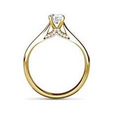 Aurellia yellow gold engagement ring