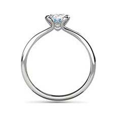 Suki pear shaped diamond engagement ring