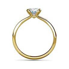 Suki yellow gold engagement ring