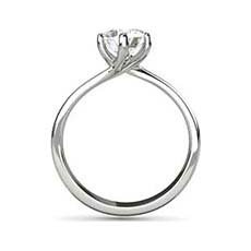 Poppy platinum engagement ring