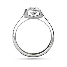 Damaris platinum engagement ring