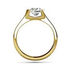 Damaris yellow gold engagement ring