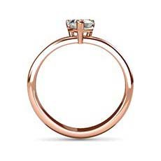 Inspire rose gold diamond engagement ring