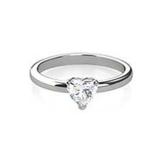 Inspire diamond platinum engagement ring