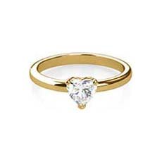 Inspire yellow gold diamond engagement ring