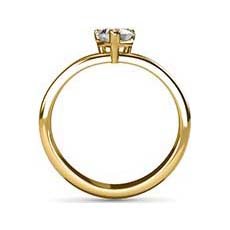 Inspire yellow gold diamond engagement ring
