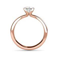 Eloise rose gold engagement ring