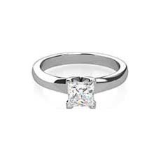 Eloise square cut diamond ring