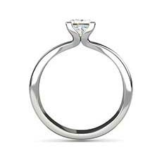 Eloise square cut diamond ring