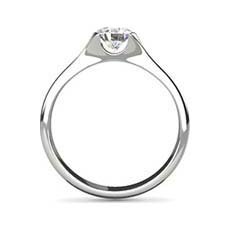 Freya white gold diamond ring