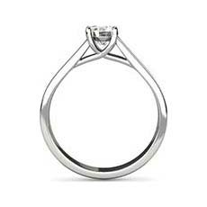 Yasmin platinum engagement ring