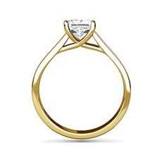 Celeste yellow gold engagement ring