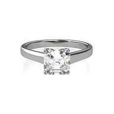 Gail platinum diamond ring