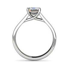 Gail platinum solitaire diamond ring