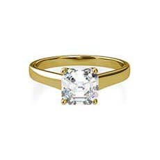 Gail yellow gold diamond ring