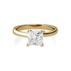 Judy yellow gold diamond engagement ring