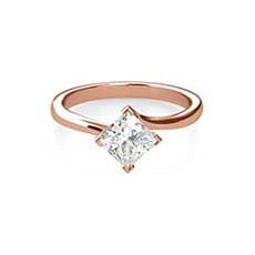 Sarah rose gold engagement ring