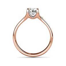 Gillian rose gold diamond engagement ring