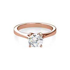 Fiona rose gold diamond ring