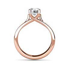 Fiona rose gold engagement ring