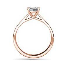 Chloe rose gold engagement ring