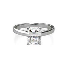 Chloe baguette diamond ring