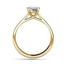 Chloe yellow gold engagement ring