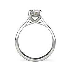 Morgan oval engagement ring
