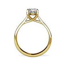 Morgan yellow gold engagement ring