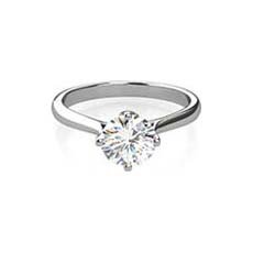 Leah white gold engagement ring