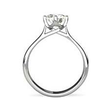 Leah solitaire engagement ring