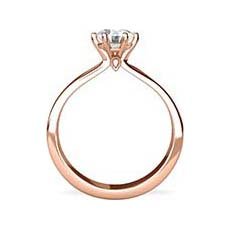 Aisha rose gold ring