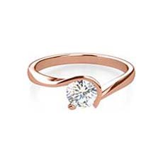 Danielle rose gold ring