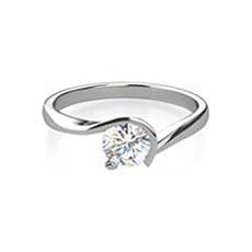 Danielle white gold diamond ring