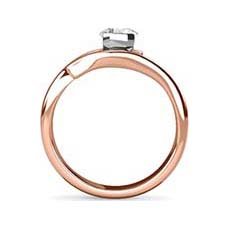 Molly rose gold engagement ring