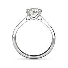 Tamsin platinum solitaire engagement ring
