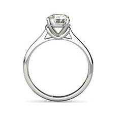 Jemima diamond platinum engagement ring